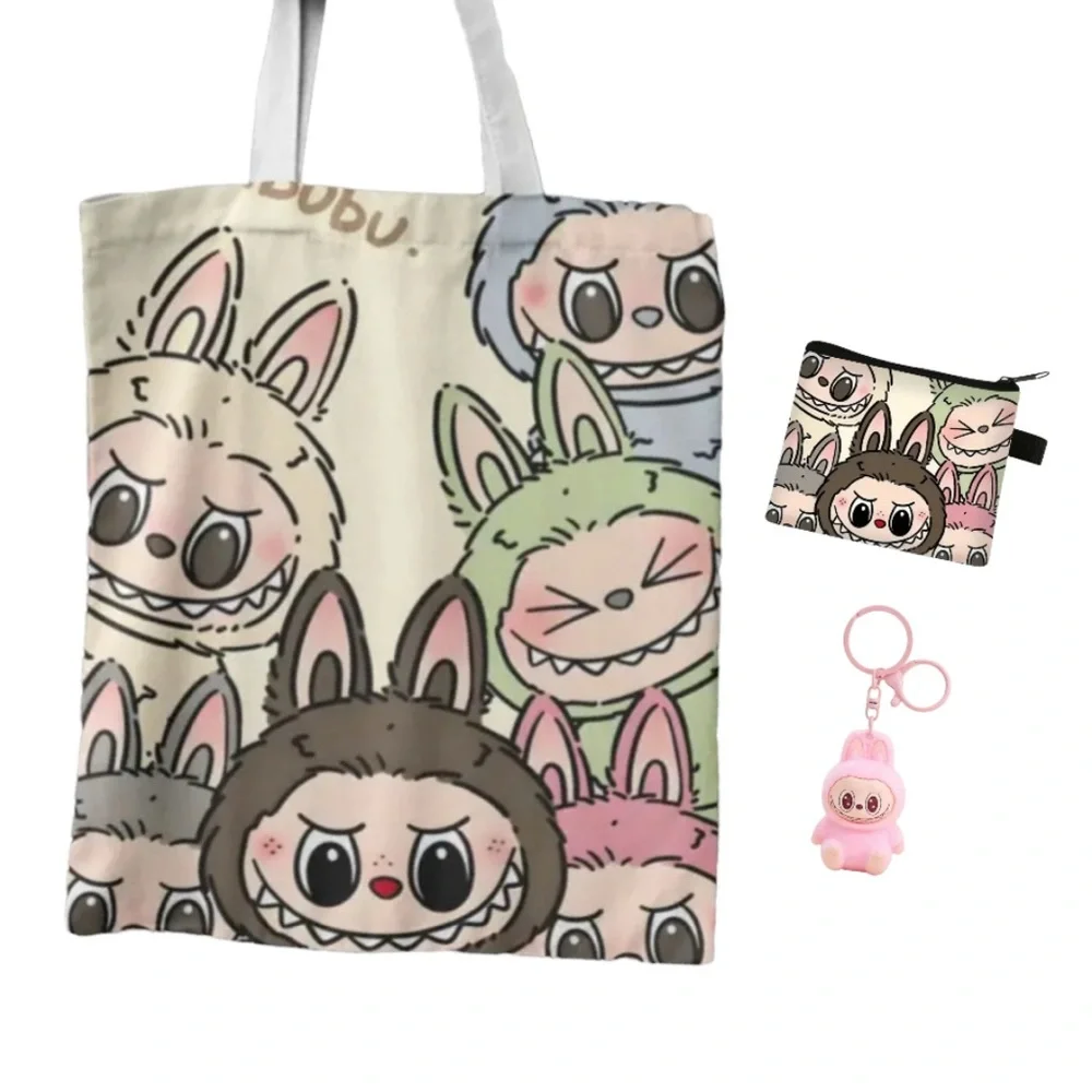 Labubu Cute Character Tote Bag 🆕 - Picture 3 of 3